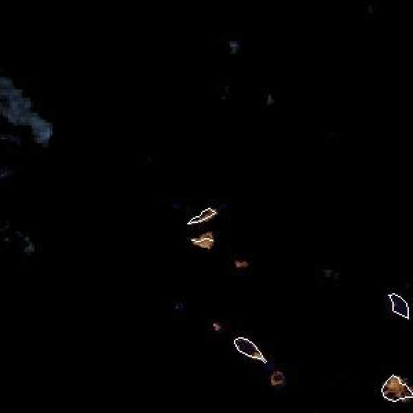 météo tropicale : Image satellite .