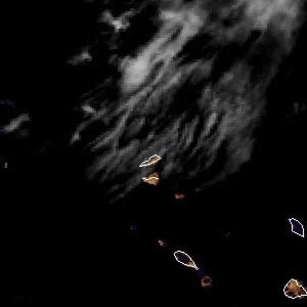météo tropicale : Image satellite .