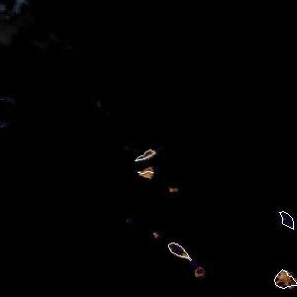 météo tropicale : Image satellite .