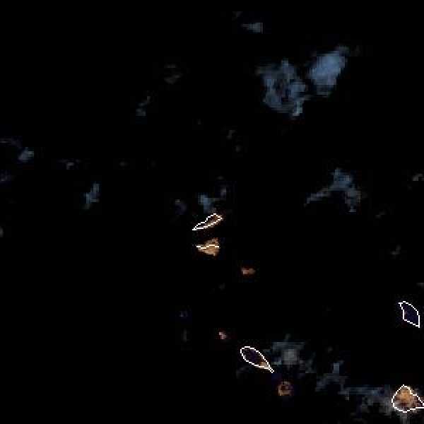 tropical weather: Satellite image.