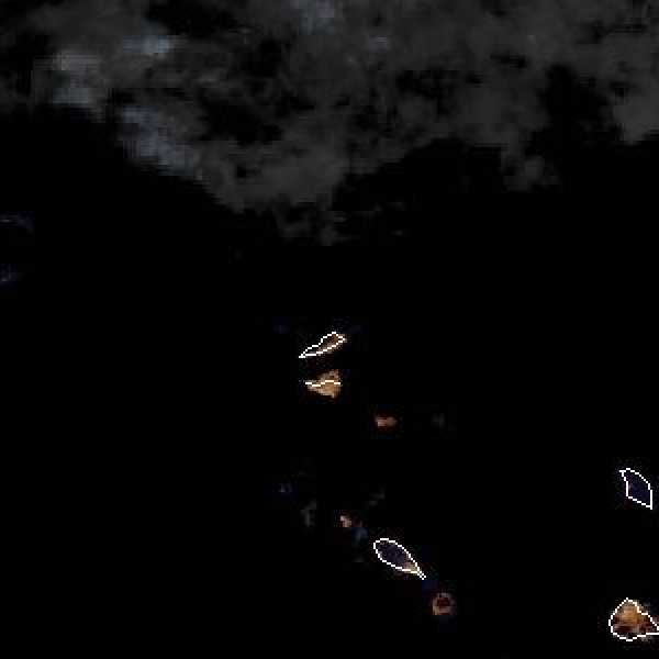 météo tropicale : Image satellite .