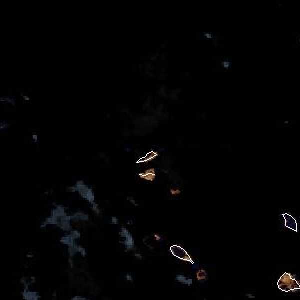 météo tropicale : Image satellite .