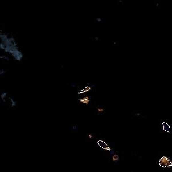 météo tropicale : Image satellite .