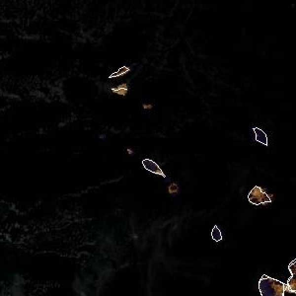 météo tropicale : Image satellite .