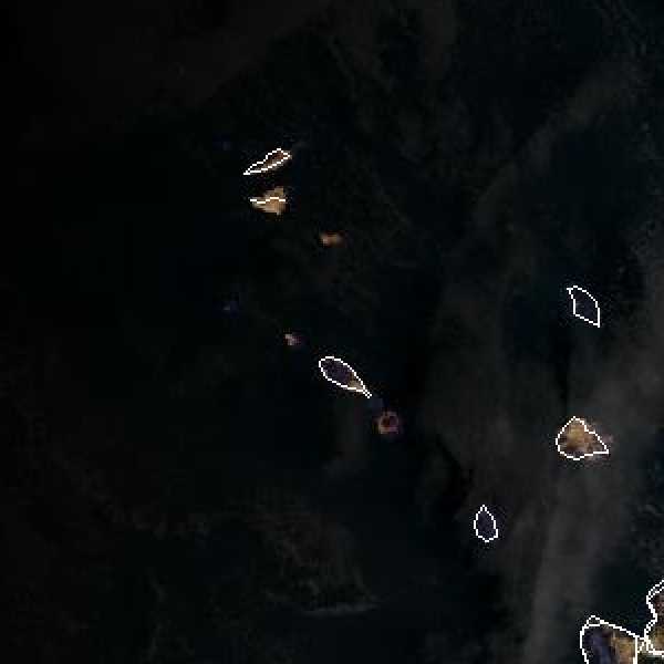 météo tropicale : Image satellite .