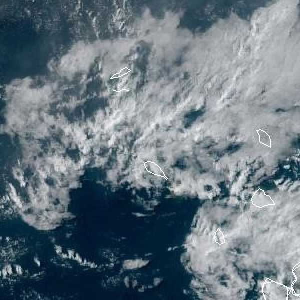 météo tropicale : Image satellite .