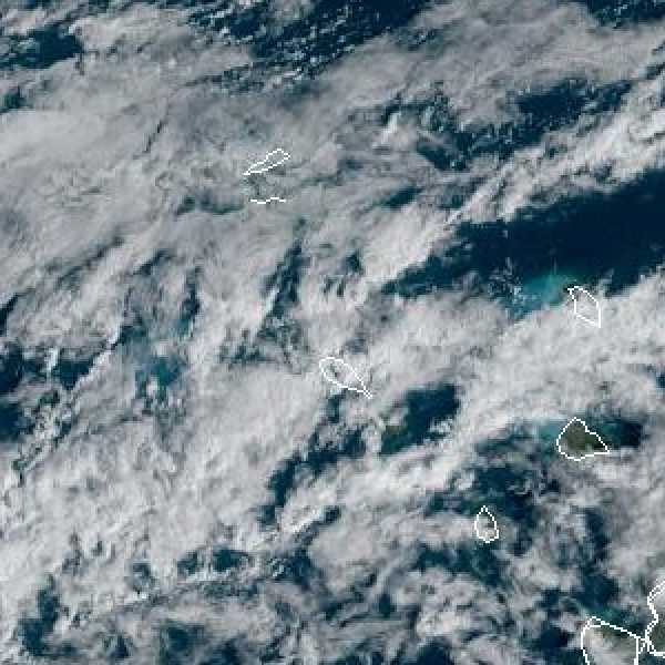 météo tropicale : Image satellite .