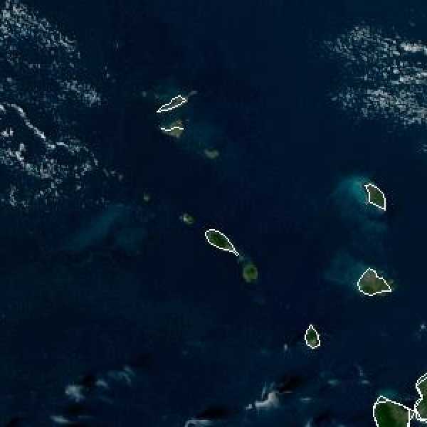 météo tropicale : Image satellite .