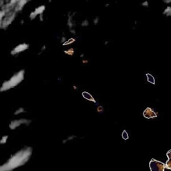 météo tropicale : Image satellite .
