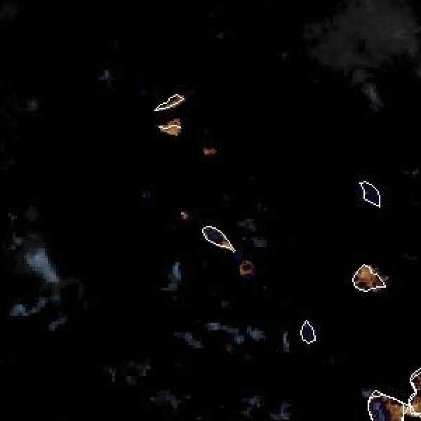 météo tropicale : Image satellite .