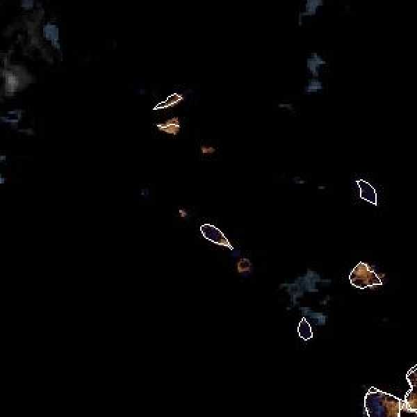 météo tropicale : Image satellite .