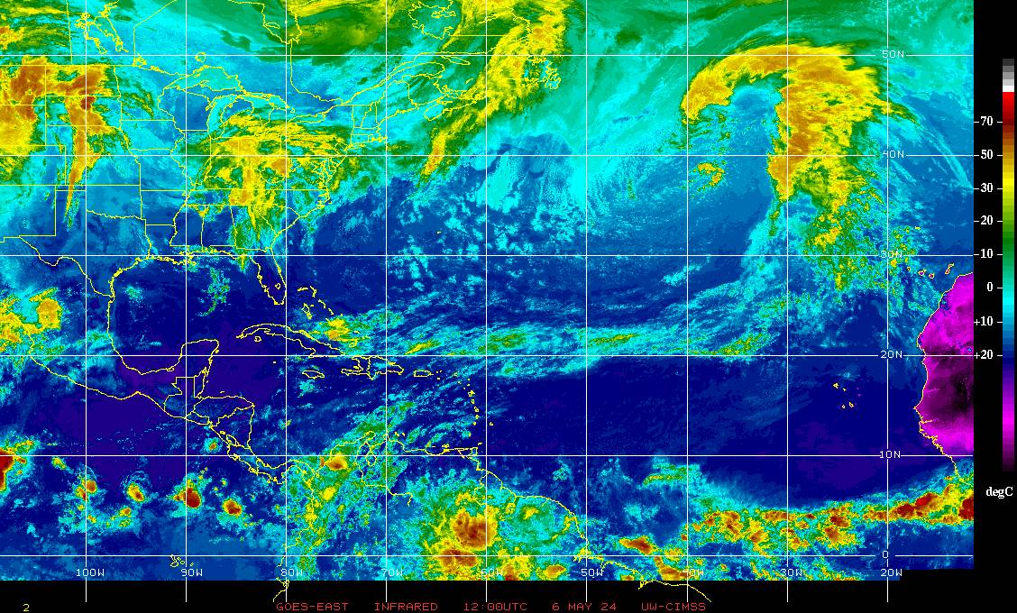 Météo Tropicale Antilles Cyclones et ouragans sur le bassin Atlantique
