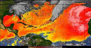Météo tropicale : Air sec et densité de poussière dans l'air.