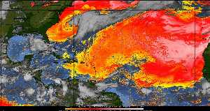 Météo tropicale : Air sec et densité de poussière dans l'air.