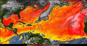 Météo tropicale : Air sec et densité de poussière dans l'air.