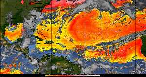 Météo tropicale : Air sec et densité de poussière dans l'air.