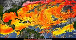Météo tropicale : Air sec et densité de poussière dans l'air.
