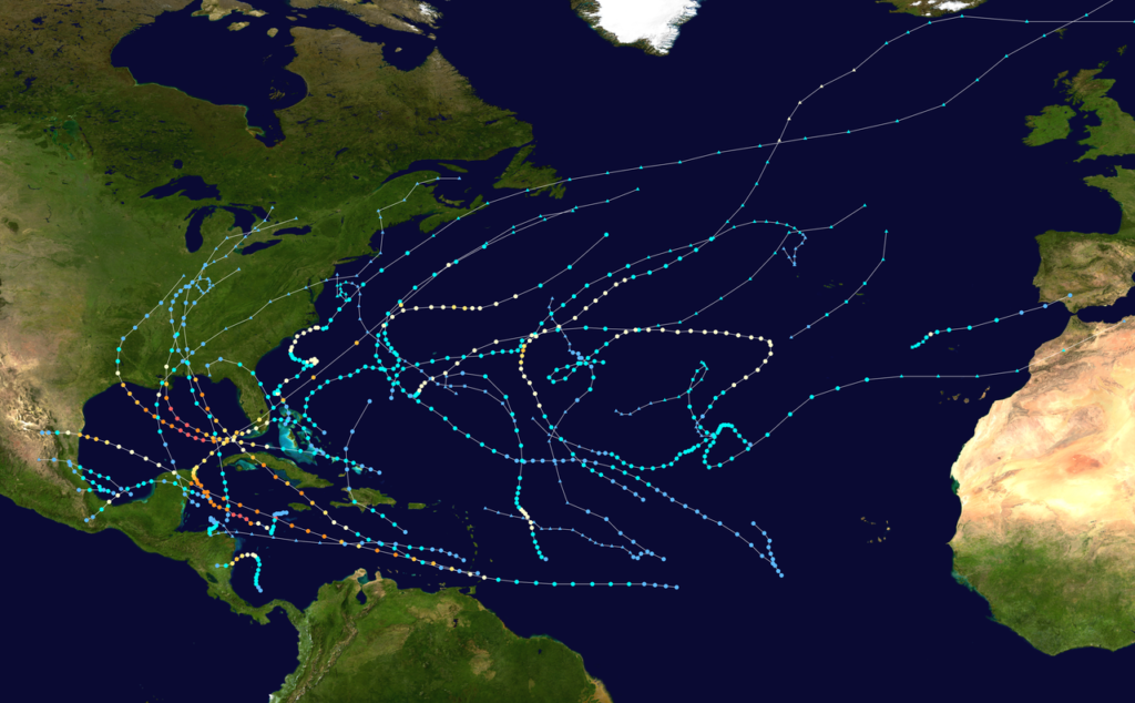 Cyclone season 2005 in the Atlantic