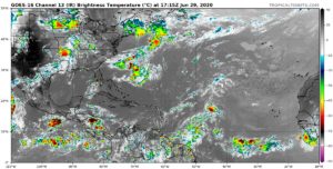 Image satellite Atlantique 29 juin 2020