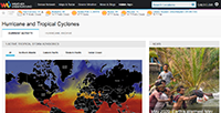 Weather Underground website