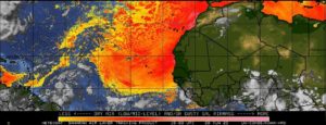 Sable et air sec Atlantique juin 2020