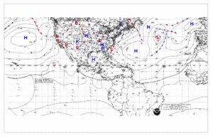 Atlantic NHC analysis map of July 12, 2020