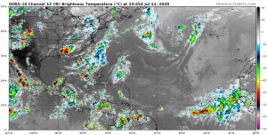 Atlantic satellite image June 12, 2020