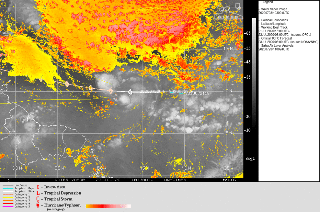 Gonzalo SAL - 23 juillet 2020 12h UTC