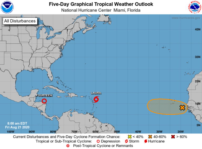 Tempête tropicale Laura (2020)