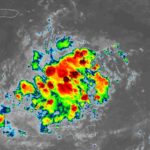 Arc Antillais satellite image - 30/08/2020 - 12h UTC