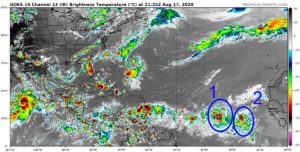 Invest 98L - 17/08/2020