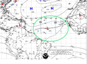 Carte météo - Invest 98L - 18 aout 2020 23h45h UTC