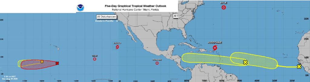 Hurricane season 2020 - August 16