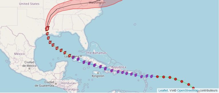 Hurricane laura tracking